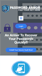 Mobile Screenshot of passwordarmor.com